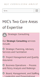 Mobile Screenshot of mjc-consulting.com